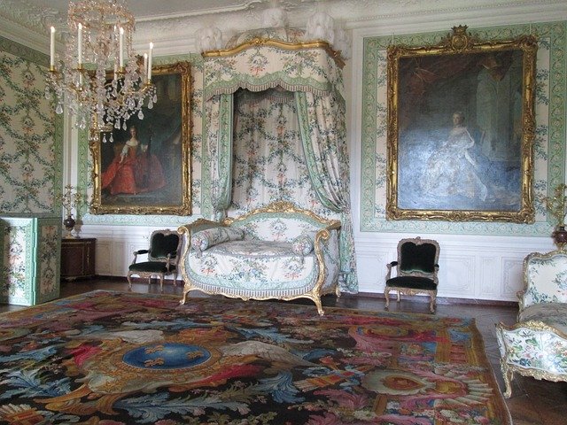 intérieur du château de versailles